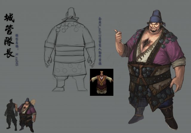 low poly 3d characters-captain of city management 3D Model .c4d .max .obj .3ds .fbx .stl .blend 