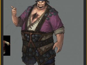 low poly 3d characters-captain of city management 3D Model