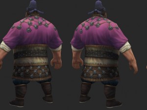 low poly 3d characters-captain of city management 3D Model