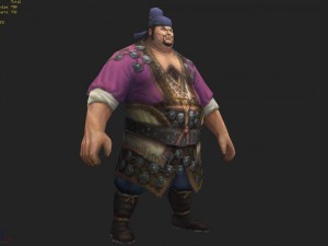 low poly 3d characters-captain of city management 3D Model