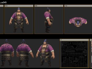 low poly 3d characters-captain of city management 3D Model