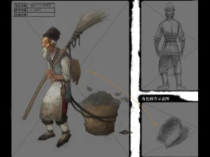 low poly 3d characters - city health administrator 3D Model