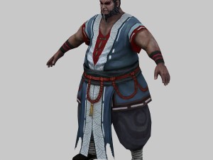 low poly 3d characters-excluding demon people 3D Model