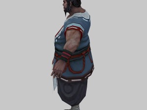 low poly 3d characters-excluding demon people 3D Model