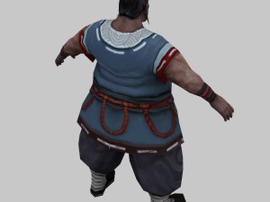 low poly 3d characters-excluding demon people 3D Model