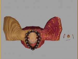 low poly 3d characters - elder 3D Model