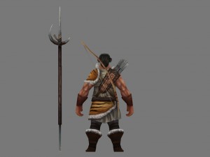 low poly 3d characters - unlucky orion 3D Модель