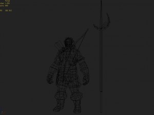 low poly 3d characters - unlucky orion 3D Модель