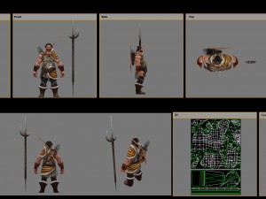 low poly 3d characters - unlucky orion 3D Модель