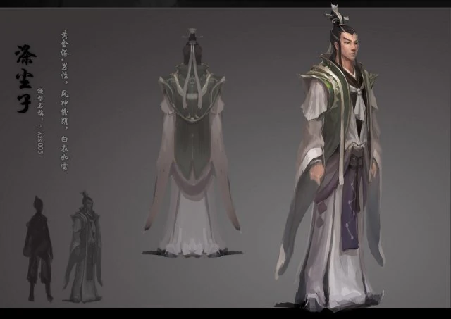 postacie 3D o niskiej zawartości poli - pył poliestrowy Model 3D .c4d .max .obj .3ds .fbx .stl .blend 