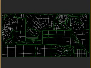postacie 3D o niskiej zawartości poli - pył poliestrowy Model 3D