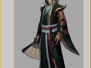 low poly 3d characters- dragontail tourists 3D Model