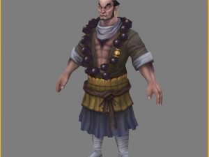 low poly 3d characters-evil tou Modelo 3D
