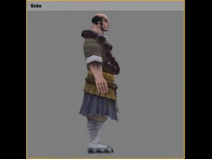 low poly 3d characters-evil tou 3D Model