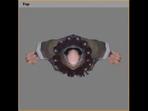 low poly 3d characters-evil tou 3D Model