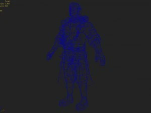 low poly 3d characters-evil tou 3D Model