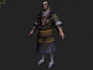 low poly 3d characters-evil tou Modelo 3D
