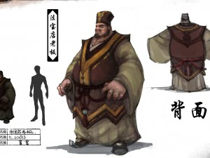 낮은 폴리 3d 캐릭터 - 마술 사업가 3D 모델