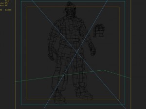 low poly 3d characters - armored businessman Model 3D