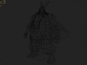 low poly 3d characters- gao taigong 06 3D Модель