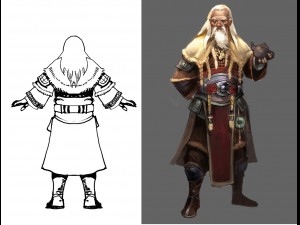low poly 3d characters-union administrator 3D Модель