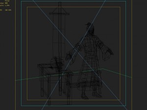 low poly 3d character - yan shi yuan shoushi 3D-Modell