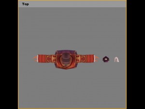 low poly 3d characters-bachelor of imperial academy 3D Model
