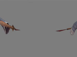 low poly 3d characters - protector 3D Model