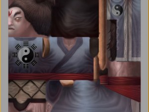 low poly 3d characters - protector 3Dモデル