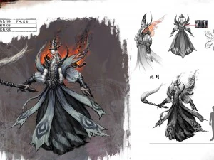 लो पॉली 3डी अक्षर - चौकीदार 3D मॉडल