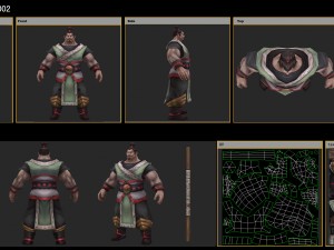 low poly 3d characters - nursing home 3D Model