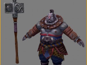 low poly 3d characters- the world magic will Modelo 3D