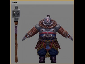 low poly 3d characters- the world magic will Modelo 3D