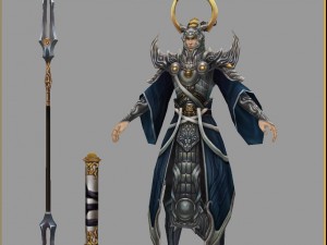low poly 3d characters 3D-Modell