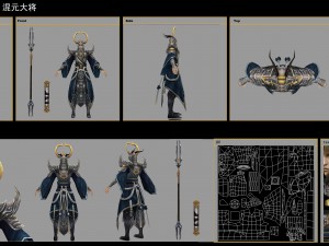 low poly 3d characters 3D-Modell