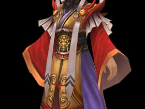 personajes 3d de baja poli: día caluroso 3 Modelo 3D