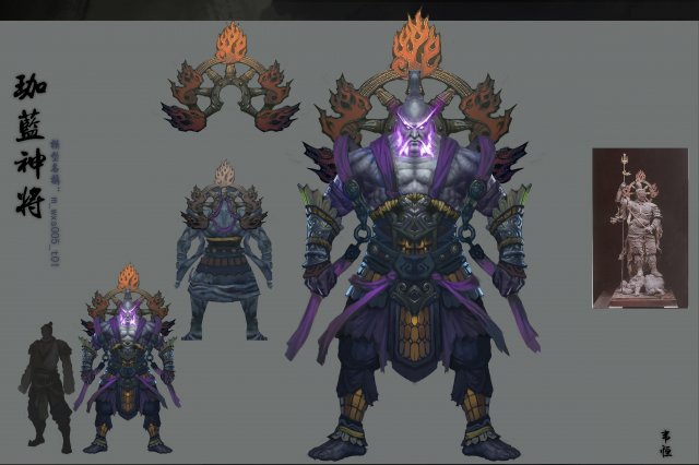 low poly 3d characters-indigo god 3D Model .c4d .max .obj .3ds .fbx .stl .blend 