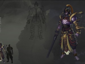 low poly 3d characters-monitor 3D Model