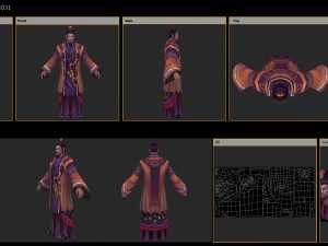 low poly 3d characters Modelo 3D