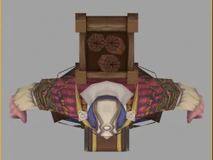 low poly 3d characters-master 3 3D Model