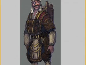 low poly 3d characters-master 3 3D Model