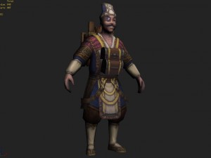 low poly 3d characters-master 3 3D 모델
