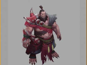 low poly 3d characters - elite mobs Modelo 3D