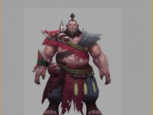 low poly 3d characters - elite mobs 3D Model
