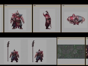 low poly 3d characters - elite mobs Modelo 3D