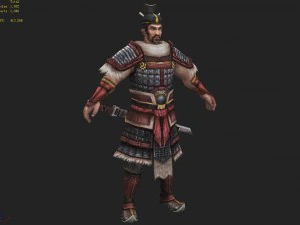 low poly 3d characters - arena manager 3D Model