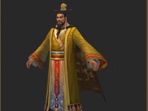 low poly 3d characters-king 3D Modell