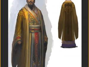 low poly 3d characters-king 3D Modell