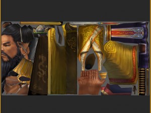 low poly 3d characters-king 3D Modell