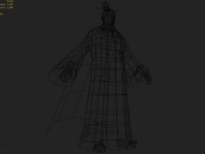 low poly 3d characters-king 3D Modell